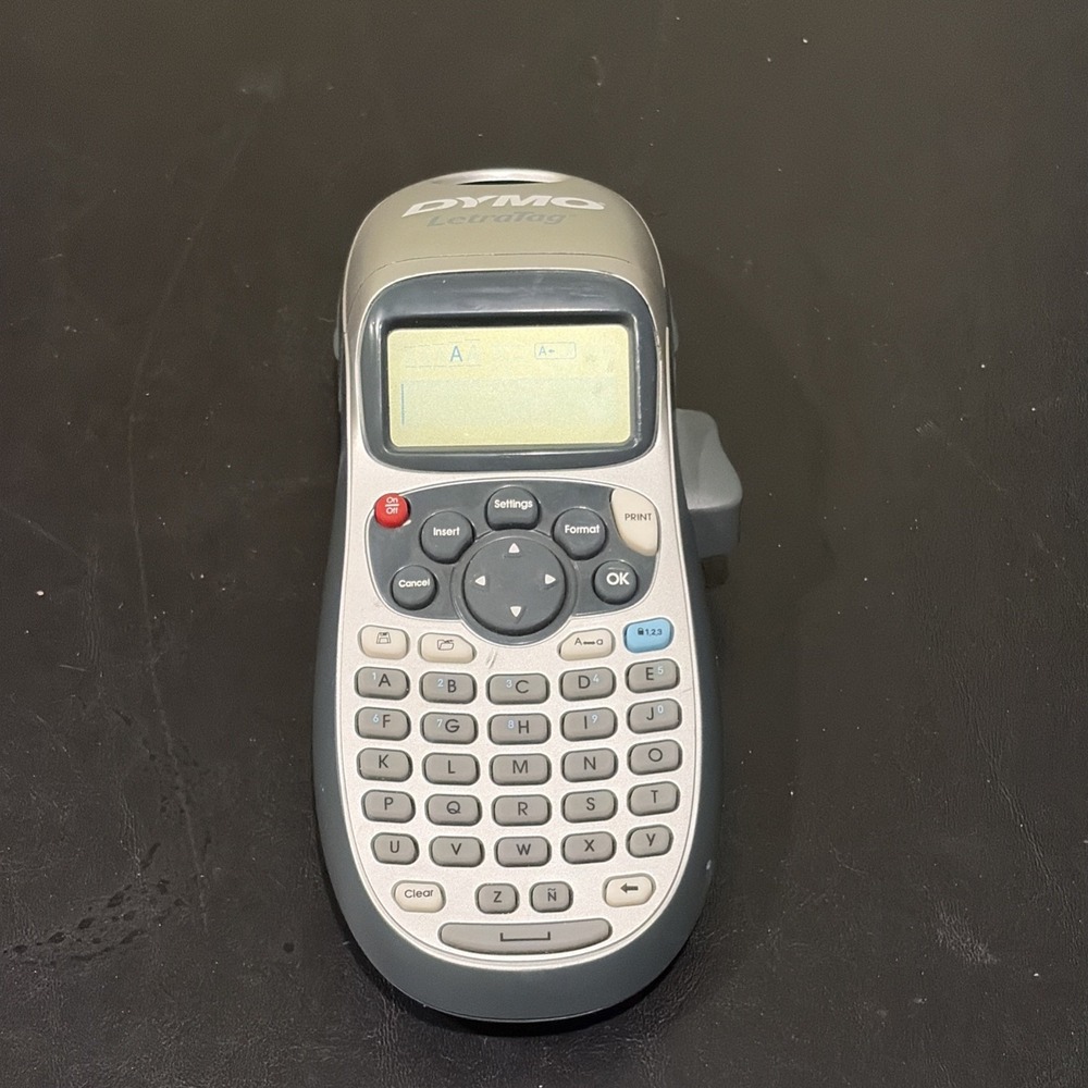 Dymo LetraTag LT100H Handheld Portable Label Maker Works Tested